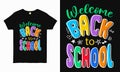 Welcome back to School - Embrace the new academic year with this classic and inviting typography tee.