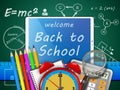 Welcome back to school Royalty Free Stock Photo