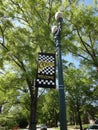 Welcome Banner in the Historic Neighborhood of Concord, North Carolina