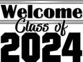 Welcome Class of 2024 Graphic Banner