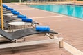 Welcome Daybeds by swimming pool