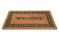 Welcome door mat