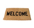 Welcome doormat Royalty Free Stock Photo