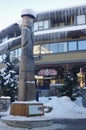 A Welcome Figure at Village Common in Whistler