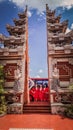 Welcome gate at Bali airport