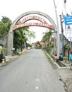 Welcome gate Puhsarang Pohsarang Kediri March 2024 Weekend Holiday Day time Royalty Free Stock Photo