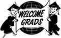 Welcome Grads Royalty Free Stock Photo