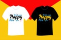 Welcome Happy New Year T Shirt Design
