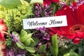 Welcome Home Card Royalty Free Stock Photo