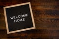 Welcome Home With Copy Space Royalty Free Stock Photo