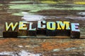 Welcome home friends friendly greeting family hospitality Royalty Free Stock Photo