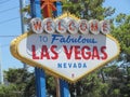 Welcome las vegas sign Royalty Free Stock Photo