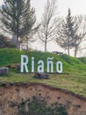 Welcome letters from RiaÃÂ±o in LeÃÂ³n