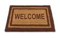 Welcome Mat Isolated