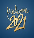 Welcome 2021 message