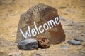 Welcome message