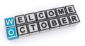 Welcome october