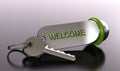 Welcome in our hotel rent a room Royalty Free Stock Photo