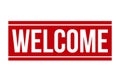 Welcome Rubber Stamp. Welcome Stamp Seal Ã¢â¬â Vector