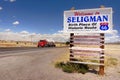 Welcome Seligman, Historic Route 66, Arizona USA