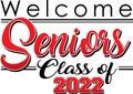 Welcome senior class of 2022 red