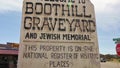 Boothill Graveyard Welcome Sign in Tombstone, Arizona