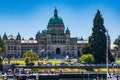 British Columbia Parliment Buildings in Victoria Canada Royalty Free Stock Photo