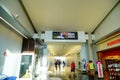 Welcome sign at Hartford Springfield Bradley International Airport