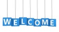Welcome Sign Paper Tags