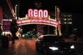 Welcome Sign in Reno Royalty Free Stock Photo