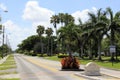 Welcome Sign of Royal Palm Isles Royalty Free Stock Photo