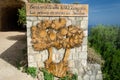 Southern entrance to Natural Reserve Zingaro Riserva dello Zingaro in Sicily, Italy