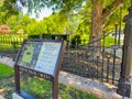 Welcome sign Texas State Capitol Building Royalty Free Stock Photo