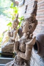 Welcome statue imagery Thai style Royalty Free Stock Photo