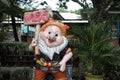 Welcome statue to Wisata Kebun Gowa