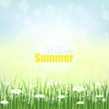 Welcome summer background