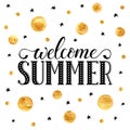 Welcome summer wording