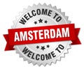 welcome to Amsterdam badge