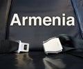 Welcome to Armenia! Let`s the fly, travel, journey, tour, trip, Royalty Free Stock Photo