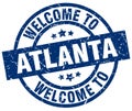 welcome to Atlanta stamp