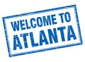 welcome to Atlanta stamp