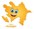 Welcome to Azerbaijan smiley map