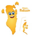 Welcome to Bahrain happy face map