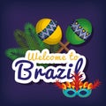 welcome to brazil poster