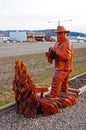 Chetynd British Columbia, Canada Carving