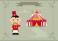 Welcome to the circus Royalty Free Stock Photo