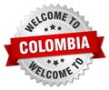 welcome to Colombia badge