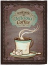 Welcome to delicious coffee vintage menu.