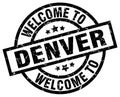 welcome to Denver stamp