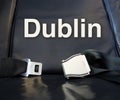 Welcome to Dublin! Let`s the fly, travel, journey, tour, trip, v Royalty Free Stock Photo